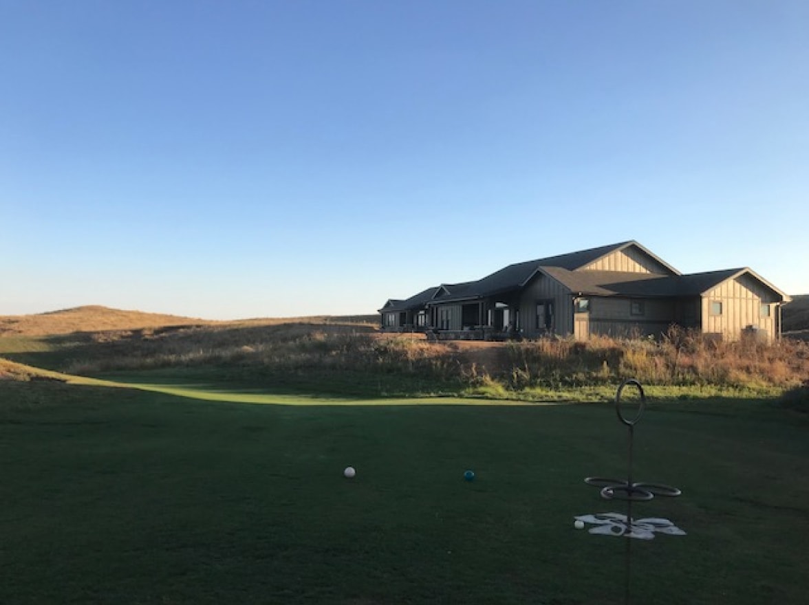 view of ballyneal cottages with landscape
